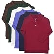 Boys Long Sleeve Pique Polo