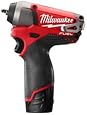 Milwaukee 2452-22 1/4" M12 FUEL Impact Wrench Kit