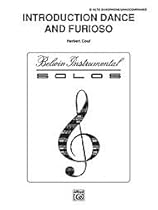 Alfred Introduction, Dance and Furioso for Alto Sax By Couf Book Alfred Introduction, Dance and Furioso for Alto Sax By Couf Book