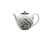 Denby Monsoon Home Chrysanthemum 2-1/4-Pint Teapot