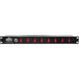 Chauvet PC-08 15A Black-Faced Circuit Breaker