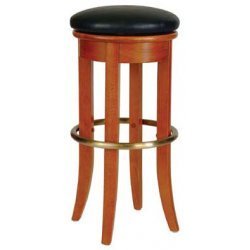 Swivel Bar 30 Stool with Oak Finish by Home Styles