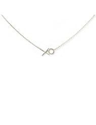 Dogeared Xo Sterling Silver Necklace