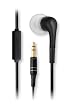 Earpollution EP-LB-MIC-BLACK Luxe MicroBud with Mic - Retail Packaging - Black