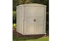 Outdoor Storage Shed - 138 Cubic Feet, 66"W X 60"D X 83"H