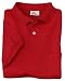 NEW Stedman by Hanes Jersey Knit Sport Shirt with Pocket Deep Red-XL