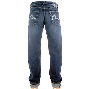 Evisu European edition "Vintage cut" denim jeans