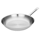MIU Stainless 12-Inch Open Fry Pan