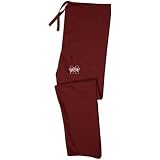 Mississippi State Bulldogs Maroon Scrub Pants