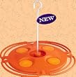 Opus 467-3 Plastic 16-Ounce Oriole Feeder
