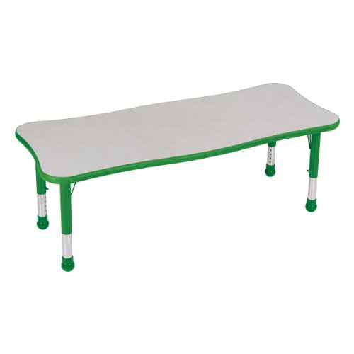 Balt Rectangle Preschool Activity Table - Green (30