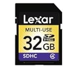 Lexar - Flash memory card - 32 GB - Class 4 - SDHC