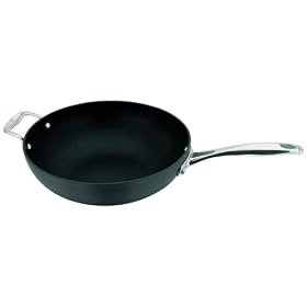 Stellar 6000 Hard Anodised 28cm Stir Fry with Helper Handle