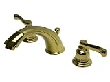 Kingston Brass KB8962FL Royale Widespread Bathroom Sink Faucet - PVD Polished Brass