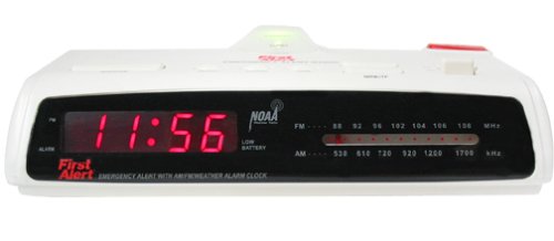 First Alert WX-39 Weather Scanner and Clock Radio