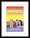 Happiness, Art Poster with Wood Frame, poster size: 11