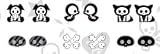 Skelanimals Elle, Quackee and Kit Earrings