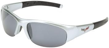 C6 Logo Series Silver Frame with 2 Sets of Polycarbonate Lenses