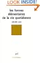 Formes �l�mentaires de la vie quotidienne