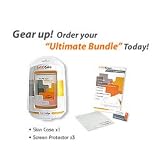 PalmOne Treo 650 (Bronze) Skin Case Bundle (w/ 3 pack screen protectors)