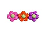 IMAGE OF Pink Purple Orange Daisy Barrette - (Child)