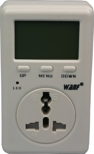 WANF Electricity Energy Watt Usage Meter for US Power Socket
