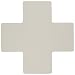 Brady ToughStripe Nonabrasive Cross Shape Floor Marking Tape