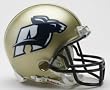 Akron Zips Replica Mini Helmet w/ Z2B Mask - COLLEGE ATHLETICS Sports Merchandise