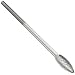 PFERD Flame Carbide Bur, Long-Length, Uncoated (Bright) Finish, Double Cut, Radius End