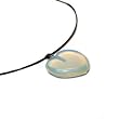 Opalite Heart Pendant with Starter Necklace