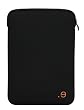 Be.ez 100676 Housse LA robe Black Addict pour MacBook Air et UltraBooks 13" Noir/Pumpkin