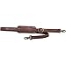 Winn Harness Leather Shoulder Strap. Black & Brown