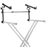 Tiger Deluxe 2nd Tier Keyboard Stand Extension Arms + FREE 2 Year Warranty