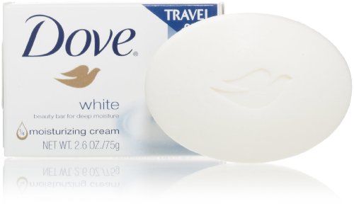 Dove White Beauty Bar, 75 Gram (Pack of 36)