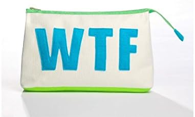 Alexandra Ferguson Makeup Case WTF Cream / Turquoise