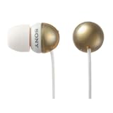 Sony MDR-EX33LP Earphones (Gold)