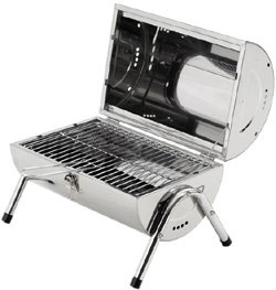 Enders 1392 Holzkohle-Tisch/Picknickgrill "Dallas" Grillfl&auml;che 2 x 34 x 22 cm