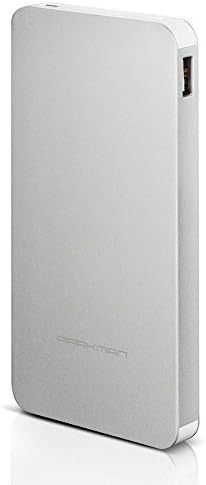 10000mAh Portable Charger Ultra Compact Power Bank Dual USB Port External Battery pack for iPhone 6 plus, 6, 5s, 5c,5, iPhone 4s,4 ,iPad Air, Mini, Samsung Galaxy S5, S4, S3, S2, Note 3, Note 2, HTC New one, M7, Nokia Lumia, Android Smartphone, tablet, PDA(Silver)