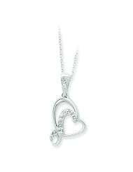 Sterling Silver A Gift For My Sister/ For My Bridesmaid 18in Necklace.