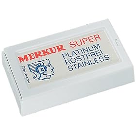 Merkur Double Edge Platinum Blades