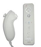 Electronics : Nintendo Wii Controller Silicon Glove (Ice White)