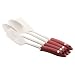 Silverstone2 Webster Place 4-Piece Cookware Tool Set, Pomegranate