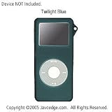Apple iPod Nano JAVOSkin - Skin Case with Detachable Belt Clip (1GB, 2GB and 4GB), Twilight Blue