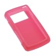 HOT PINK Verizon Wireless Silicone Rubber Gel Suit Skin Wrap Cover Case for LG Versa VX9600 9600