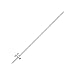 Corning Pyrex 2110-25 Borosilicate Glass 25mL Automatic Zeroing Burette, with Dual Rotaflo Stopcocks