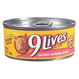 9 Lives Ground Canned Food for Cats- net wt. 5.5 oz., case of 6 4-packs
