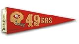 San Francisco 49ers Throwback Pennant