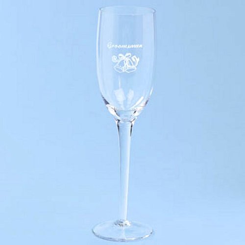 Groomsman Champagne Flute