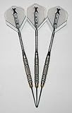 Xtreme K', 22 Grams, 90% Tungsten Darts, No-Bounce, Moveable Point Darts, Medium Grip