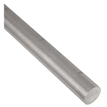 1018 Carbon Steel Round Rod, Unpolished (Mill) Finish, Standard Tolerance, Inch, Meets ASTM A108 Specifications